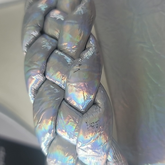 Dolce Vita Silver Holo Strappy Sandal (Paily Pride) - Picture 3 of 4